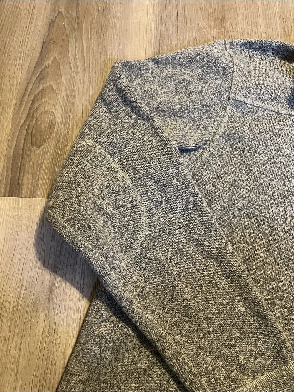 The North Face Mens tan/brown Quarter-Zip Sweater Sz large